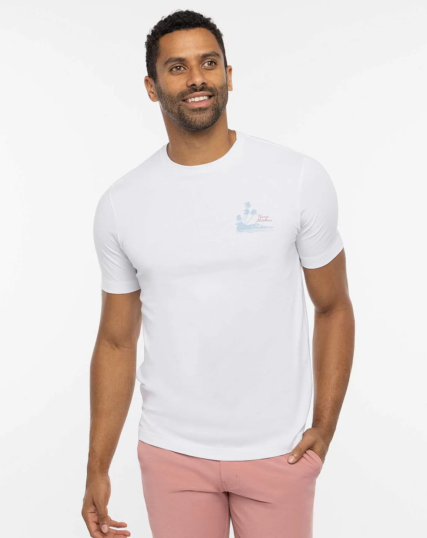 Sale Travis Mathew A List Tee White