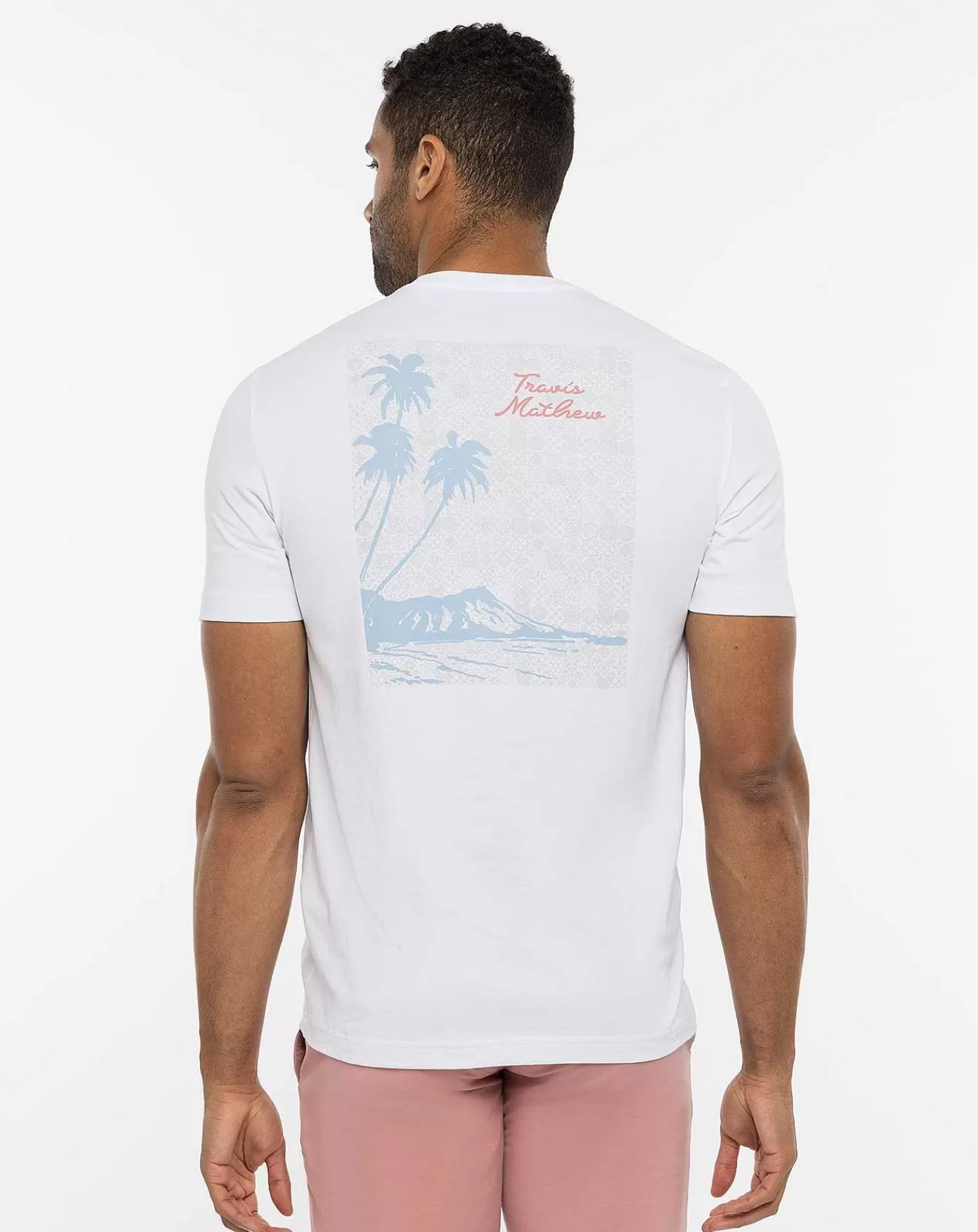 Sale Travis Mathew A List Tee White