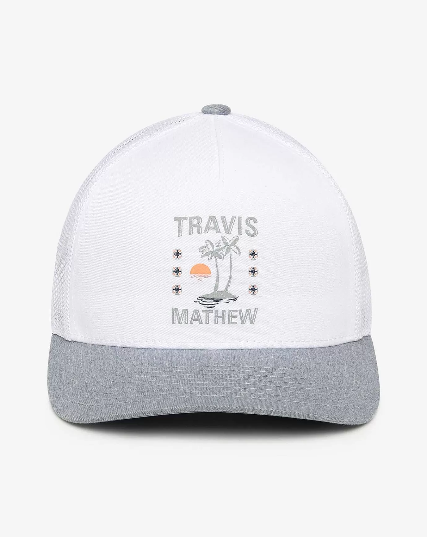 Cheap Travis Mathew Address Unknown Snapback Hat White