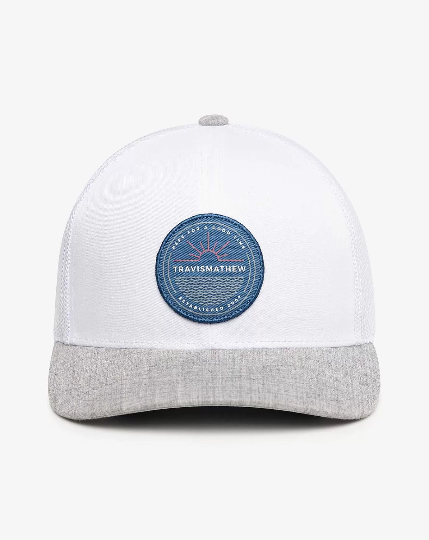 Sale Travis Mathew All Booked Up Snapback Hat White