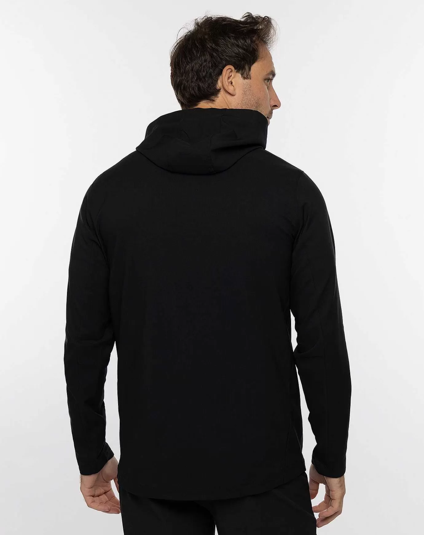 Best Sale Travis Mathew Ancient Ruins Quarter Zip Hoodie Black