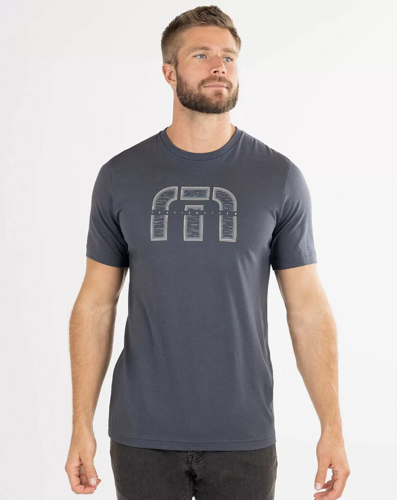 Clearance Travis Mathew Animal Magnetism Tee Blue Nights