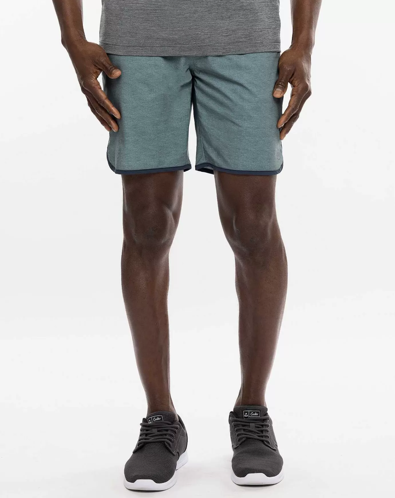 Shop Travis Mathew Another Round Active Short 7.5In Silver Pine