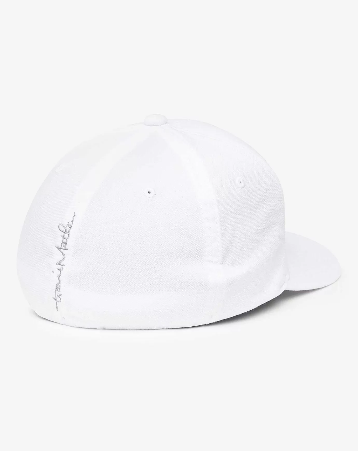 Outlet Travis Mathew Bat Watching Fitted Hat White