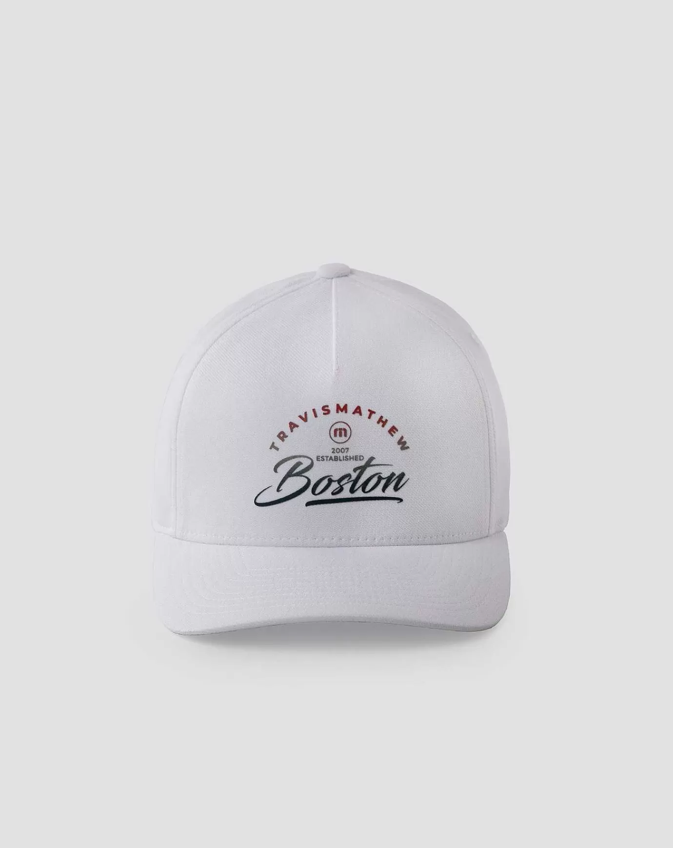 Discount Travis Mathew Beacon Hill Fitted Hat White