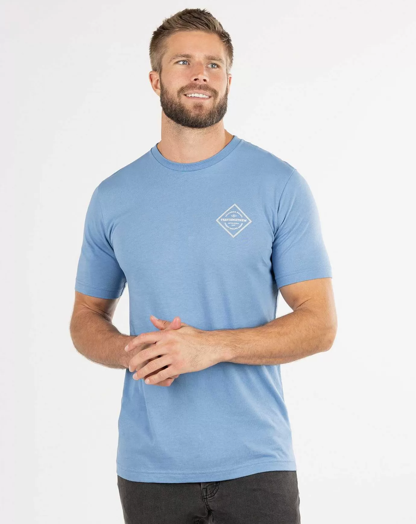 Discount Travis Mathew Bear Pause Tee Riviera