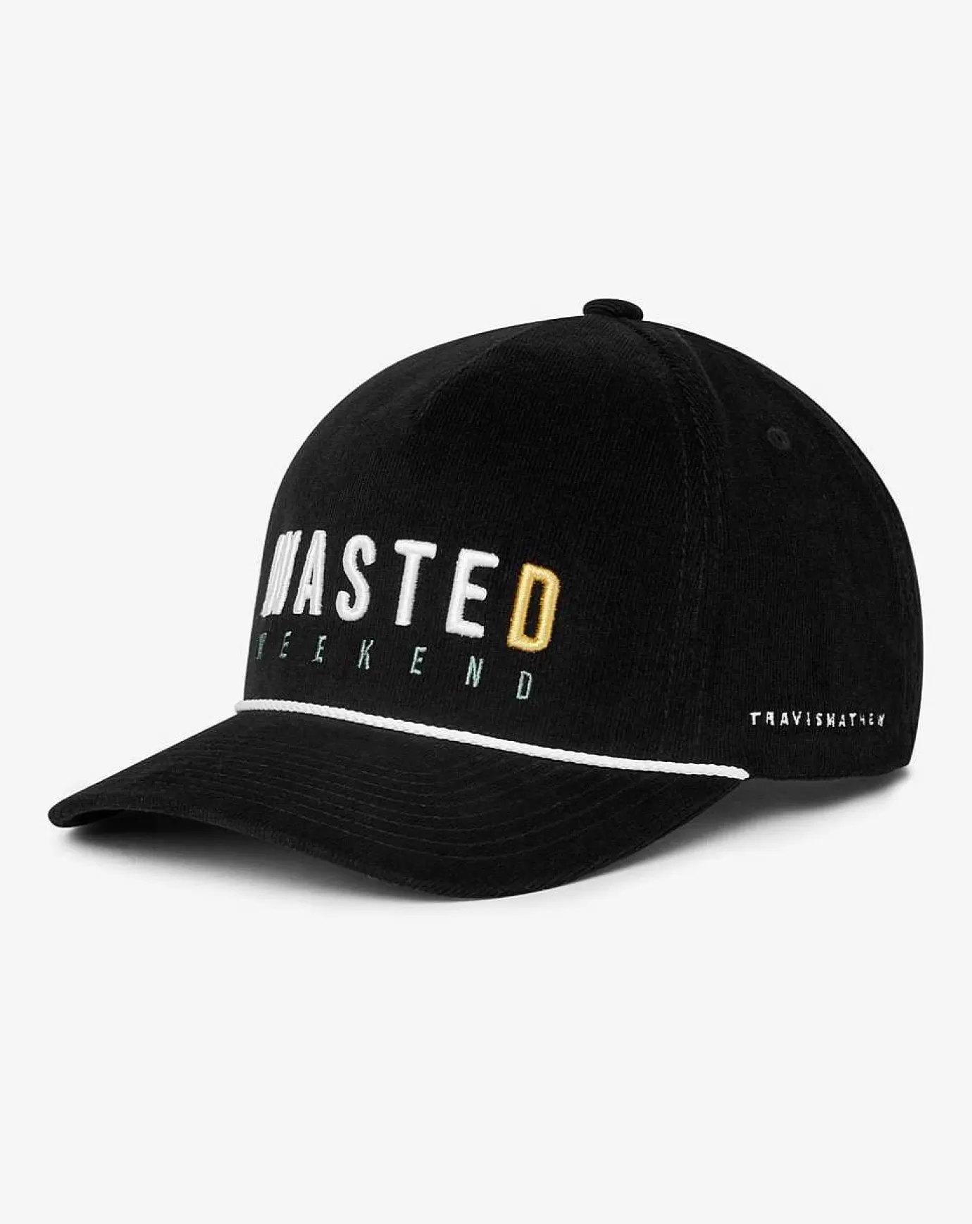 Best Travis Mathew Beer Happy Snapback Hat Black