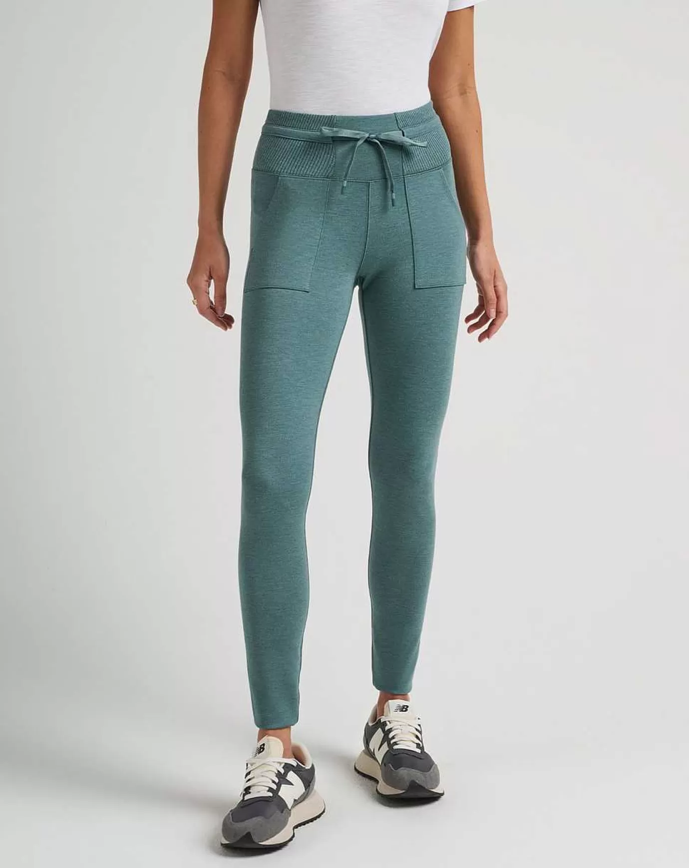 Shop Travis Mathew Beyond The Coast Ponte Pant Heather North Atlantic