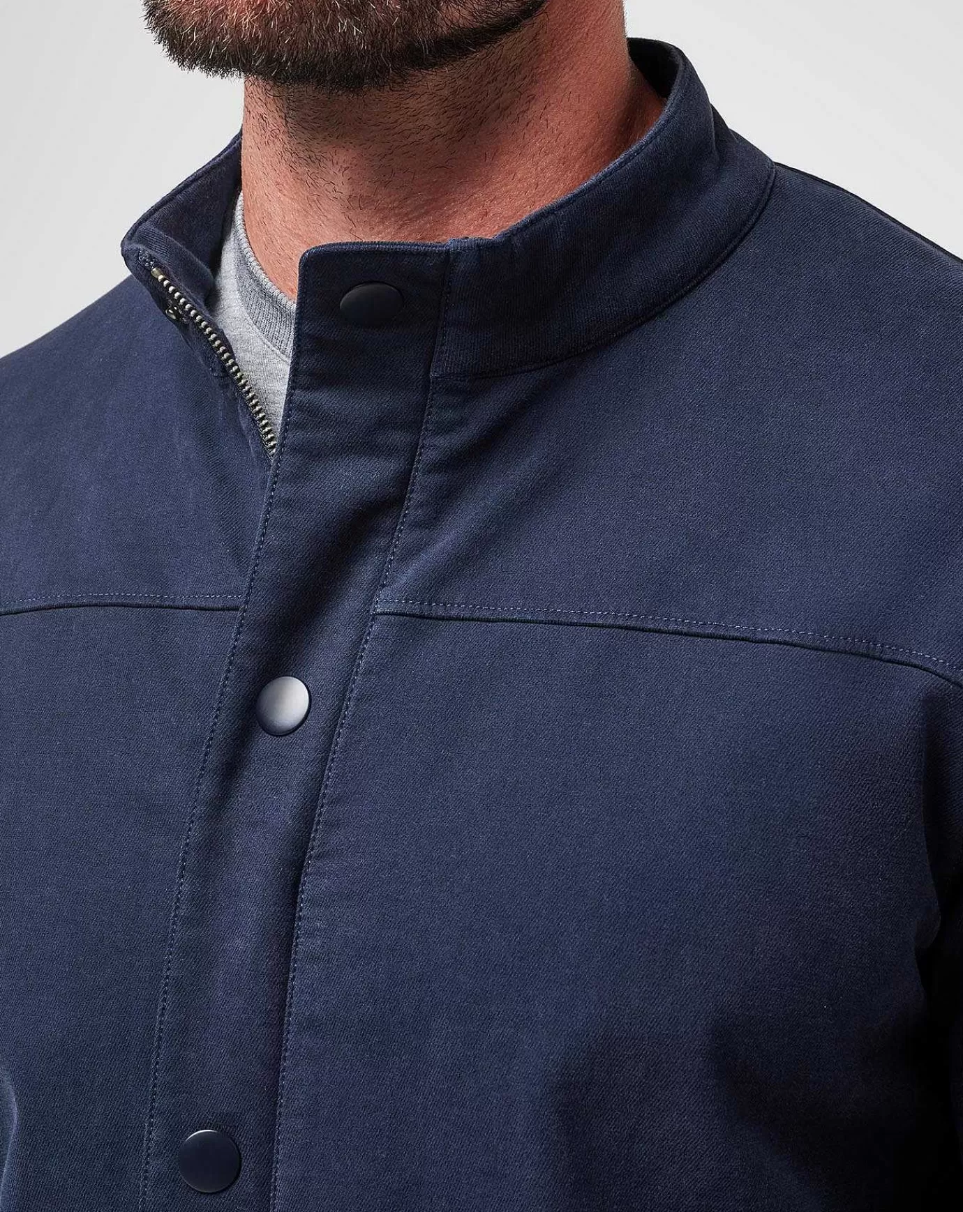 Best Travis Mathew Cloud Denim Full Zip Blue Nights