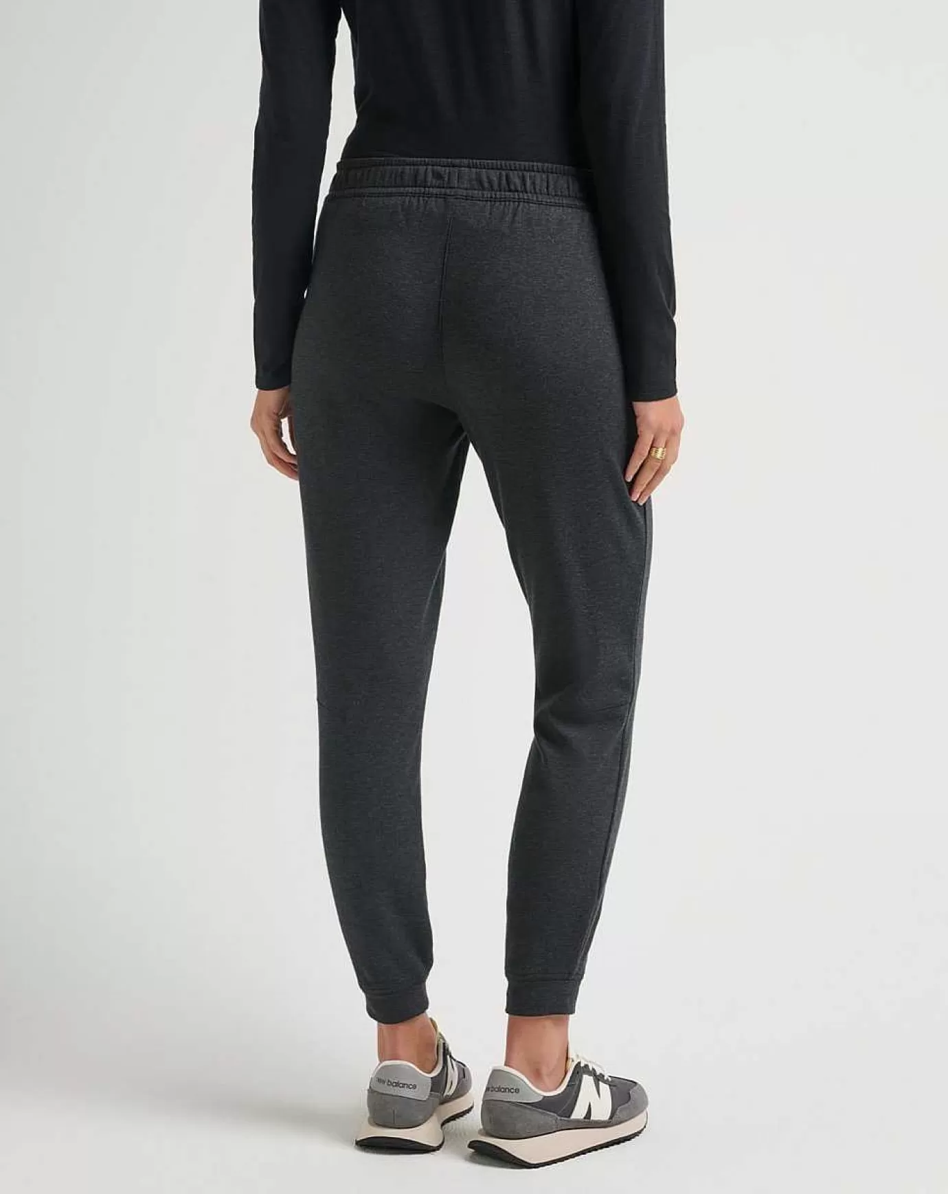 Clearance Travis Mathew Cloud Fleece Jogger Heather Black