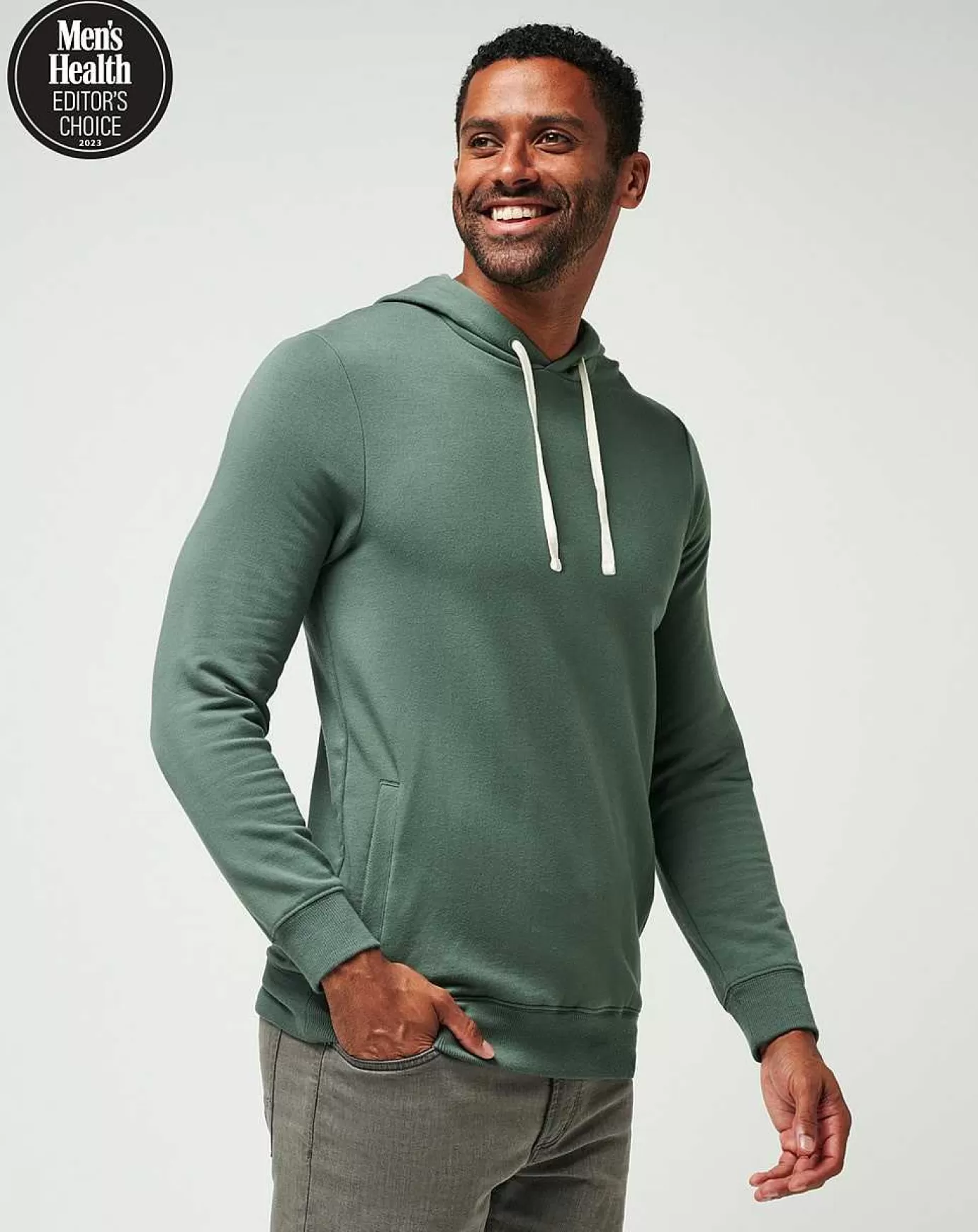 Cheap Travis Mathew Cloud Hoodie Balsam Green