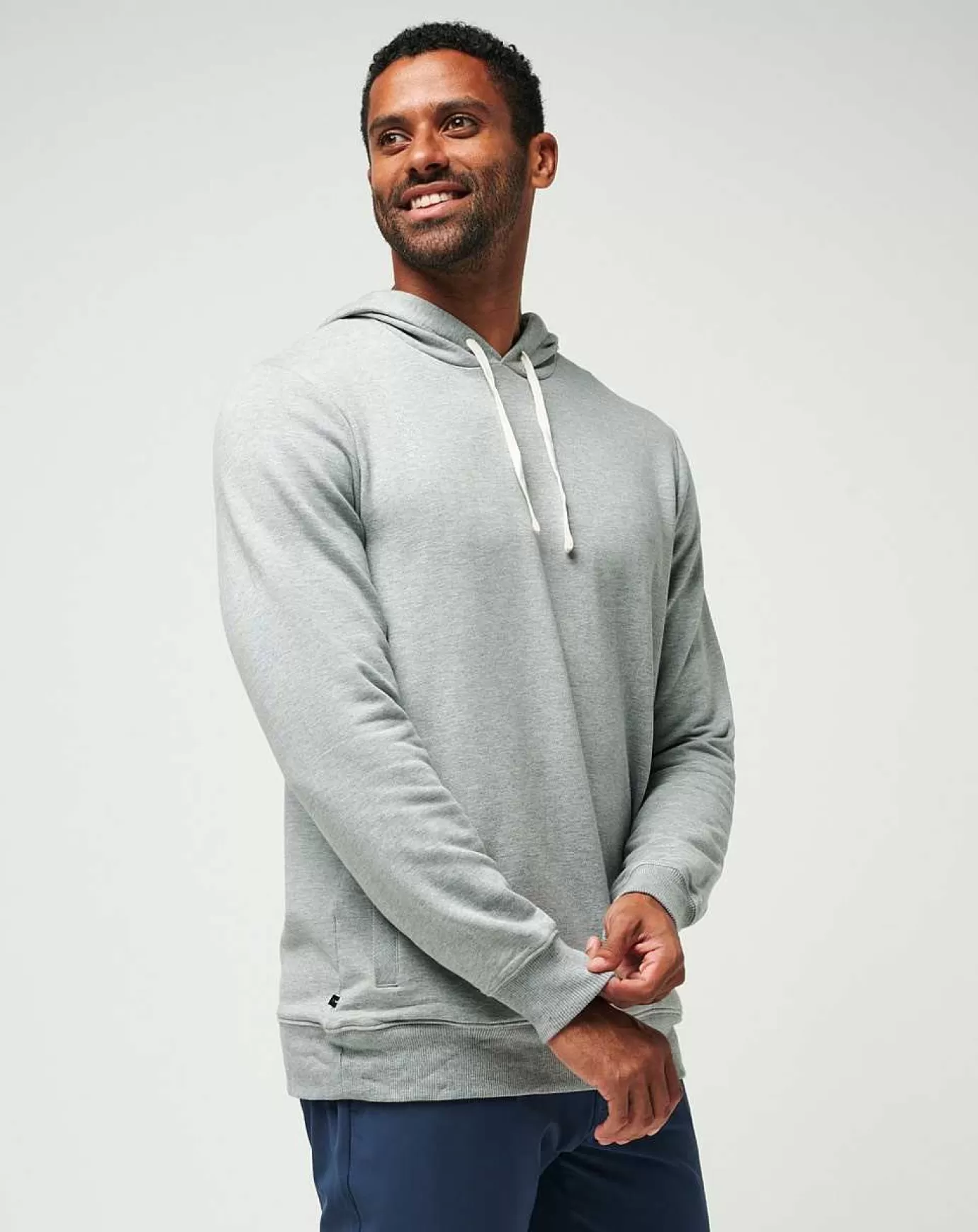 Sale Travis Mathew Cloud Hoodie Heather Grey