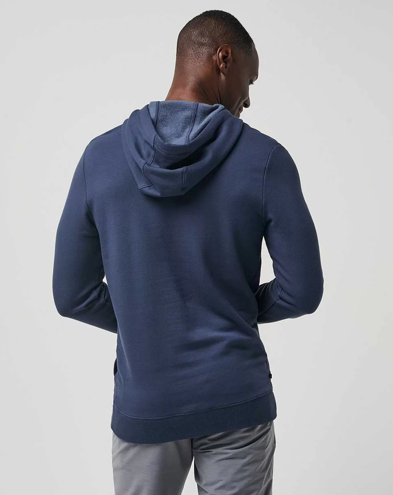 Shop Travis Mathew Cloud Hoodie Mood Indigo