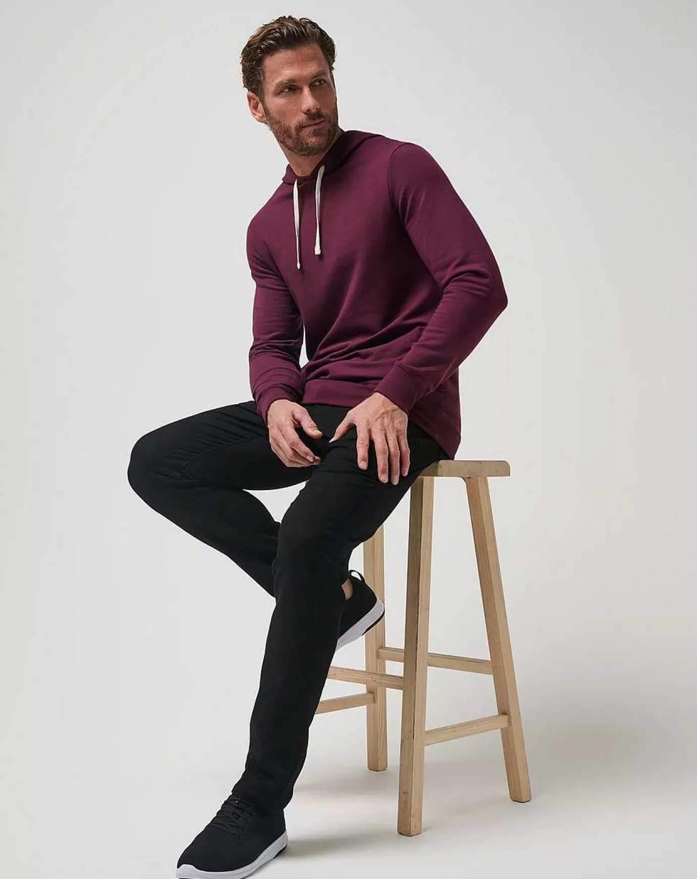 Store Travis Mathew Cloud Hoodie Tawny Port