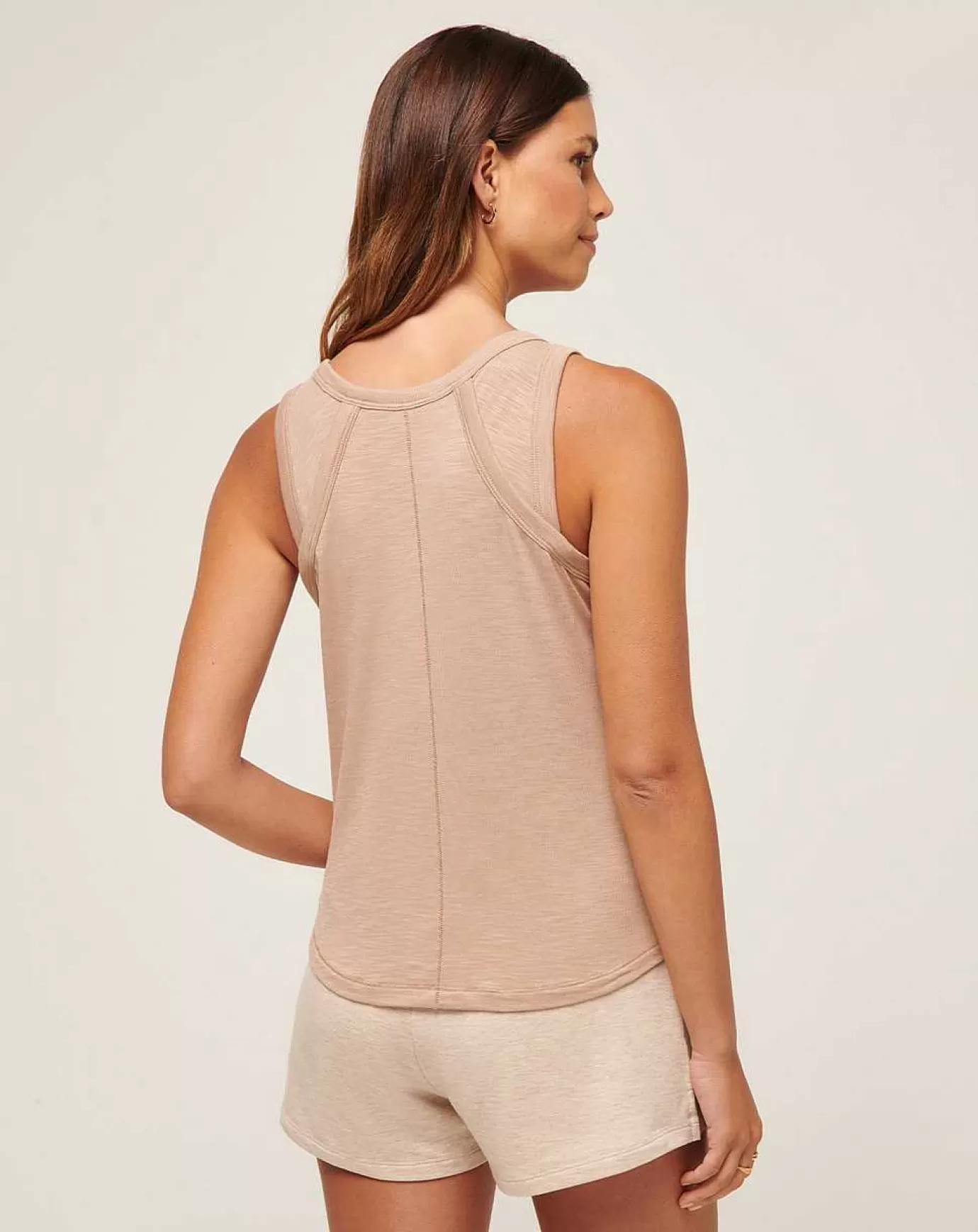 Clearance Travis Mathew Cloud Jersey Tank Natural