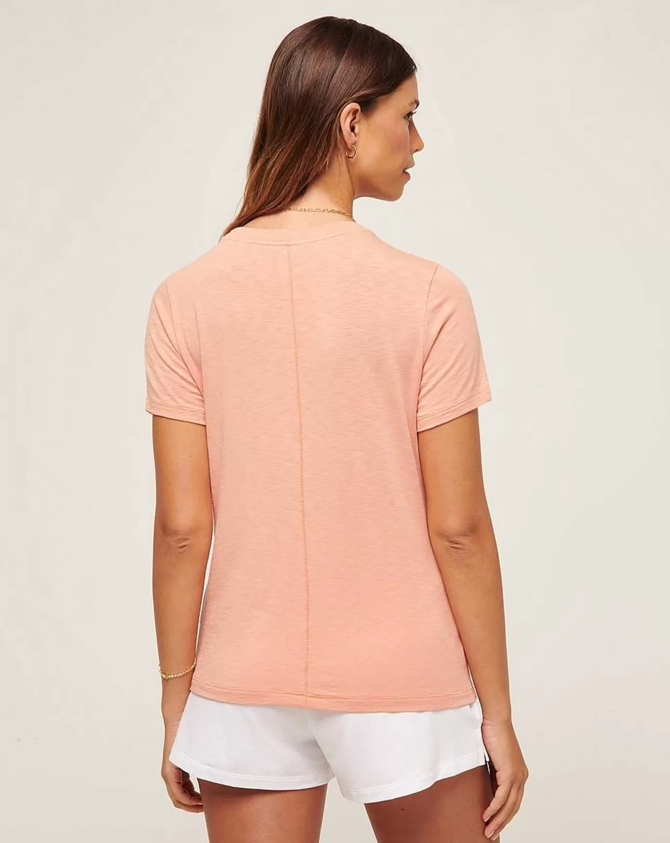 Discount Travis Mathew Cloud Jersey Tee Canyon Sunset