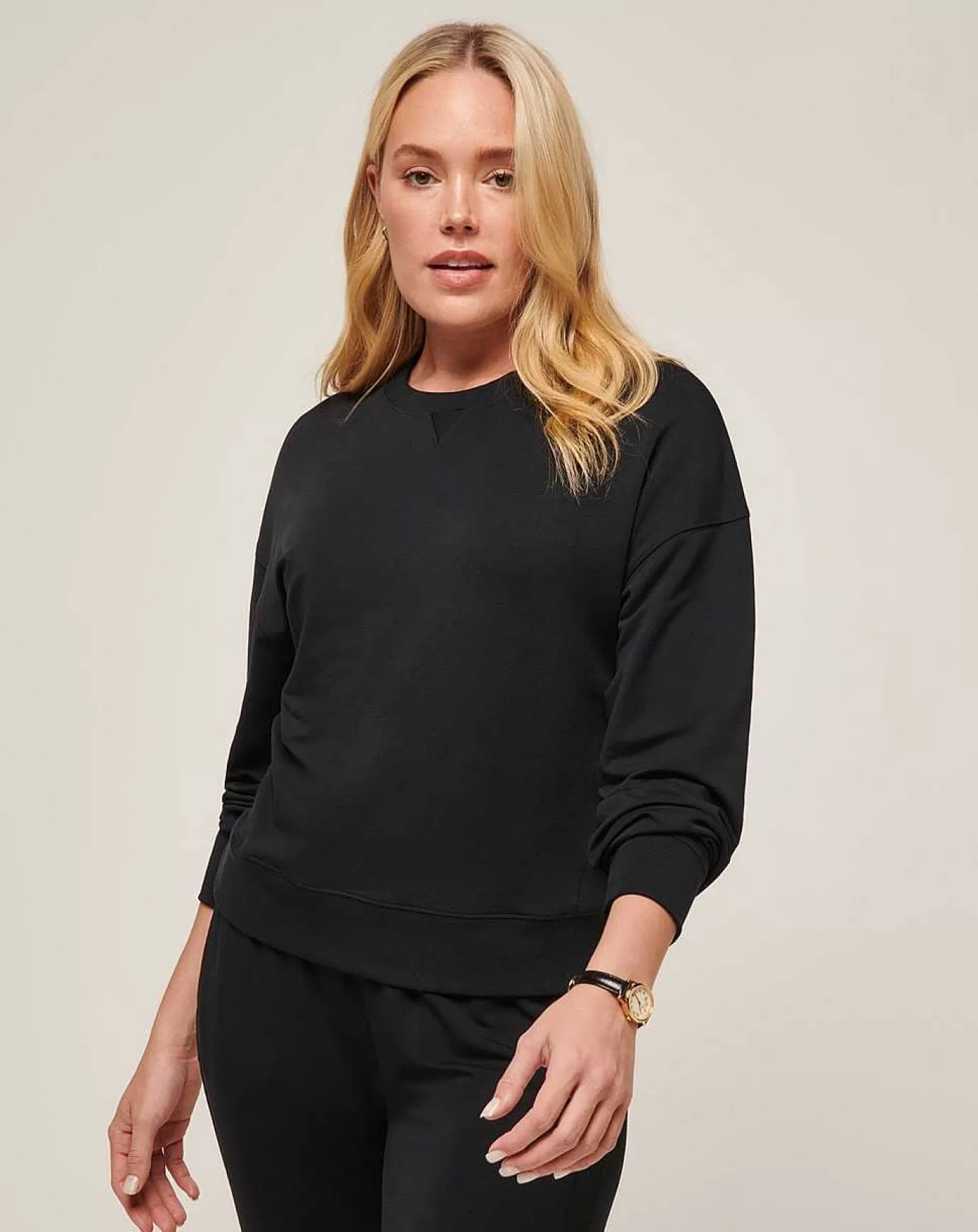 Discount Travis Mathew Cloud Terry Crew Black