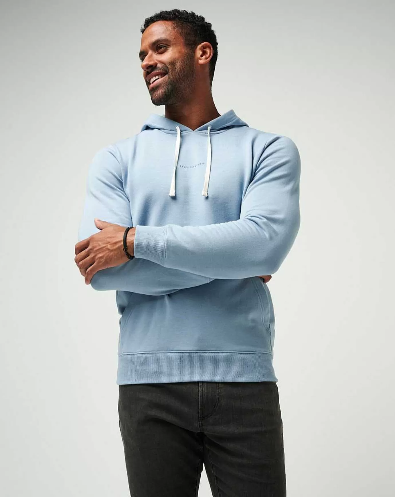 Sale Travis Mathew Coastal Cloud Hoodie Ash Blue