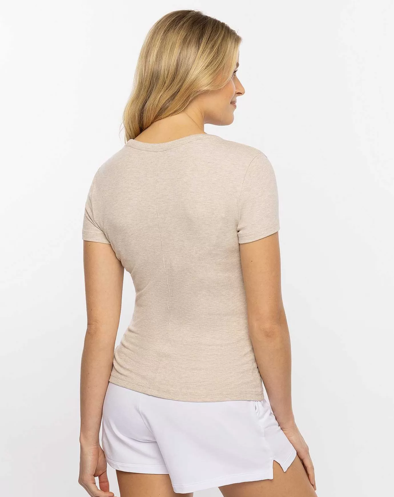 Cheap Travis Mathew Come Alive Cloud Ribbed Top Heather Natural