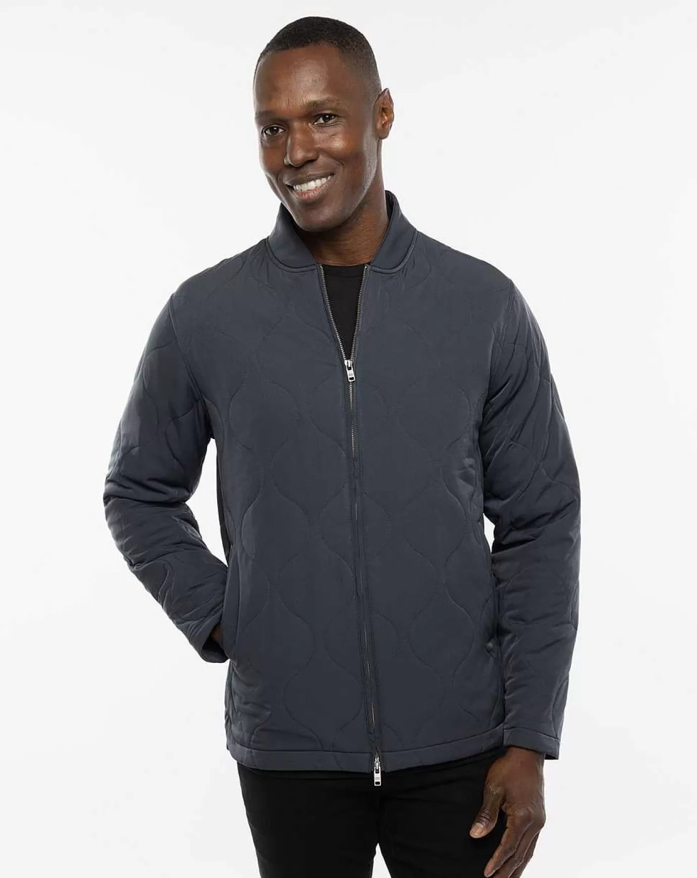 Shop Travis Mathew Come What May Jacket Ebony