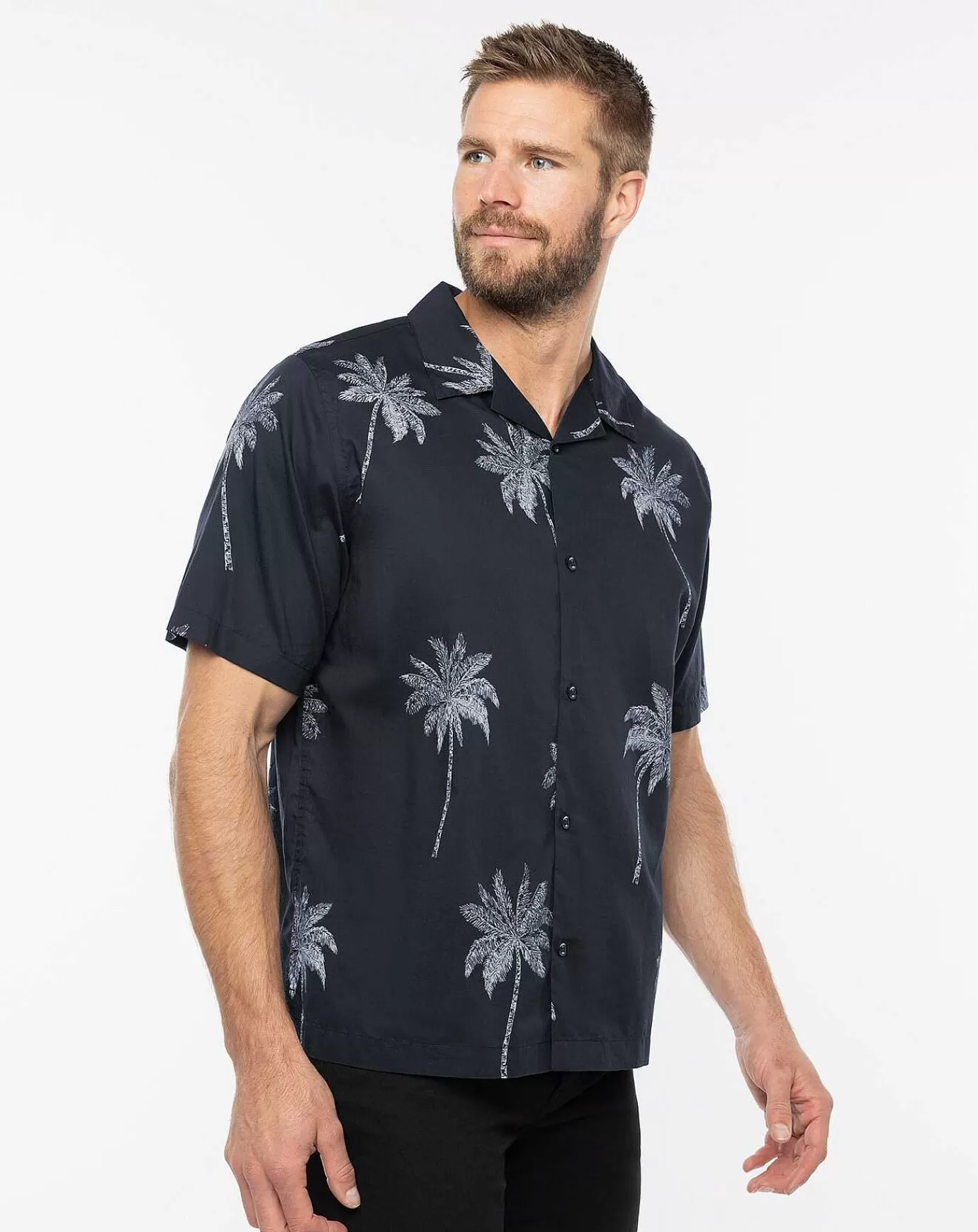 Hot Travis Mathew Comedy Show Button-Up Navy