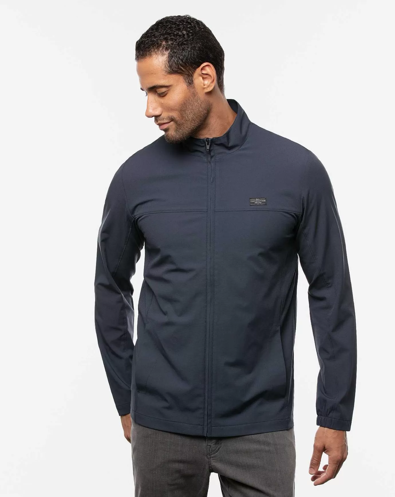 Fashion Travis Mathew Crystal Cove 2.0 Full Zip Mood Indigo