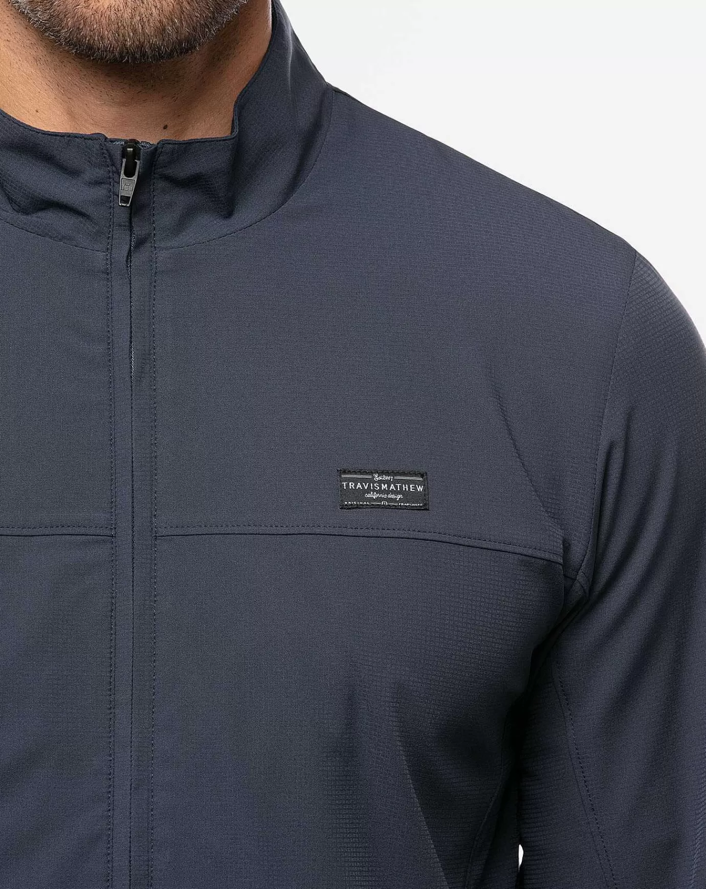 Fashion Travis Mathew Crystal Cove 2.0 Full Zip Mood Indigo