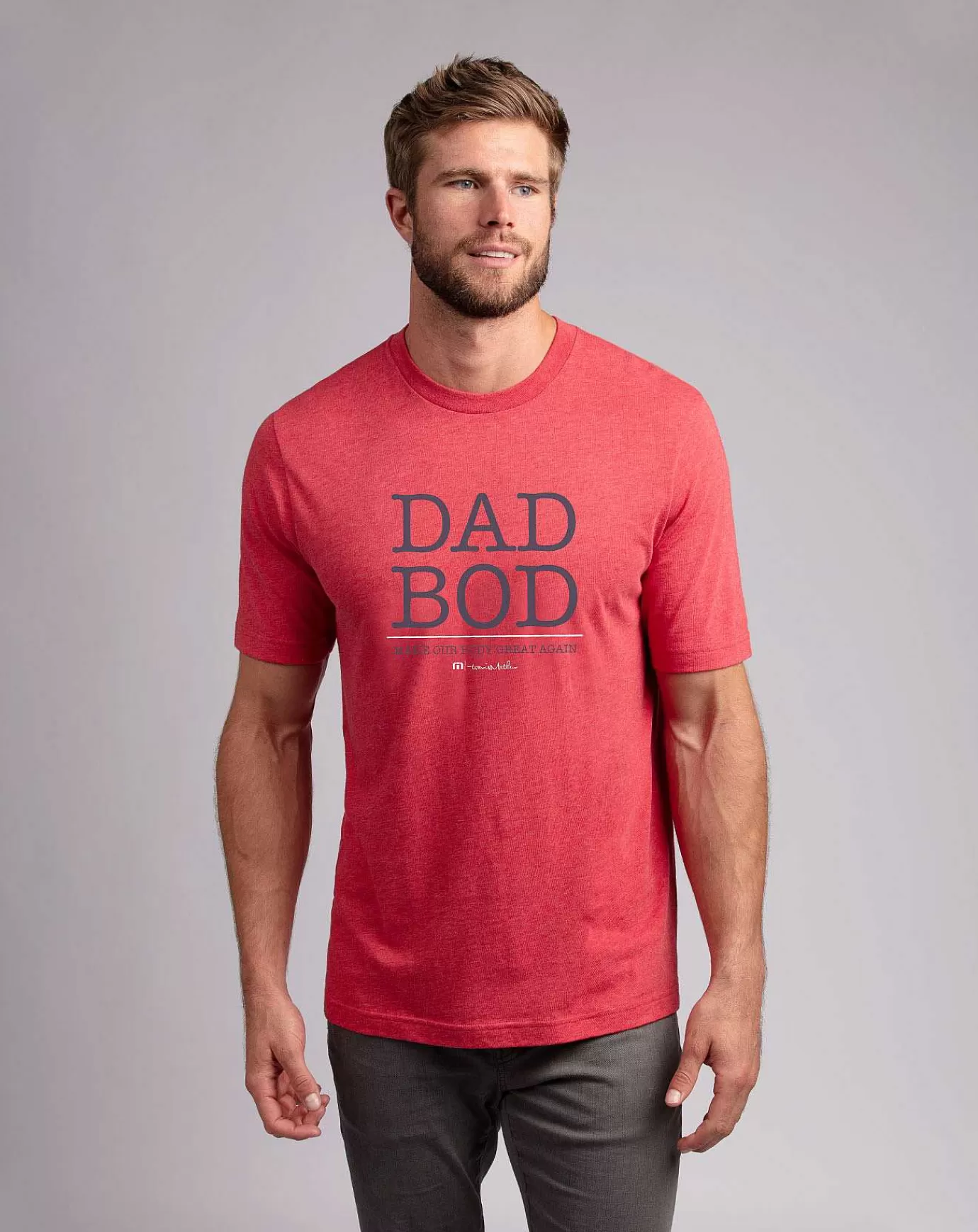 Best Travis Mathew Dad Bod Heather Red