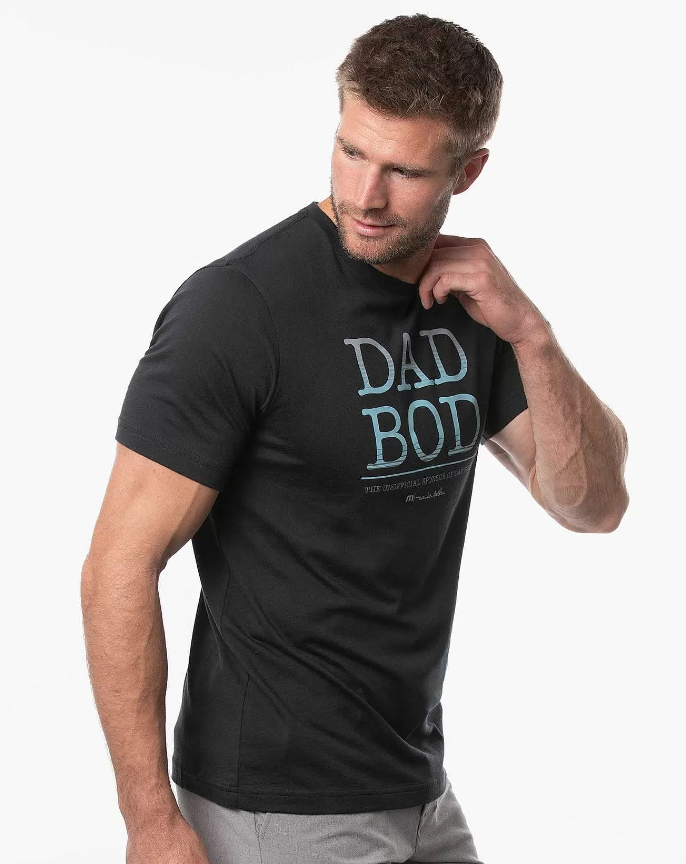 Clearance Travis Mathew Dad Bod 2.0 Tee Black