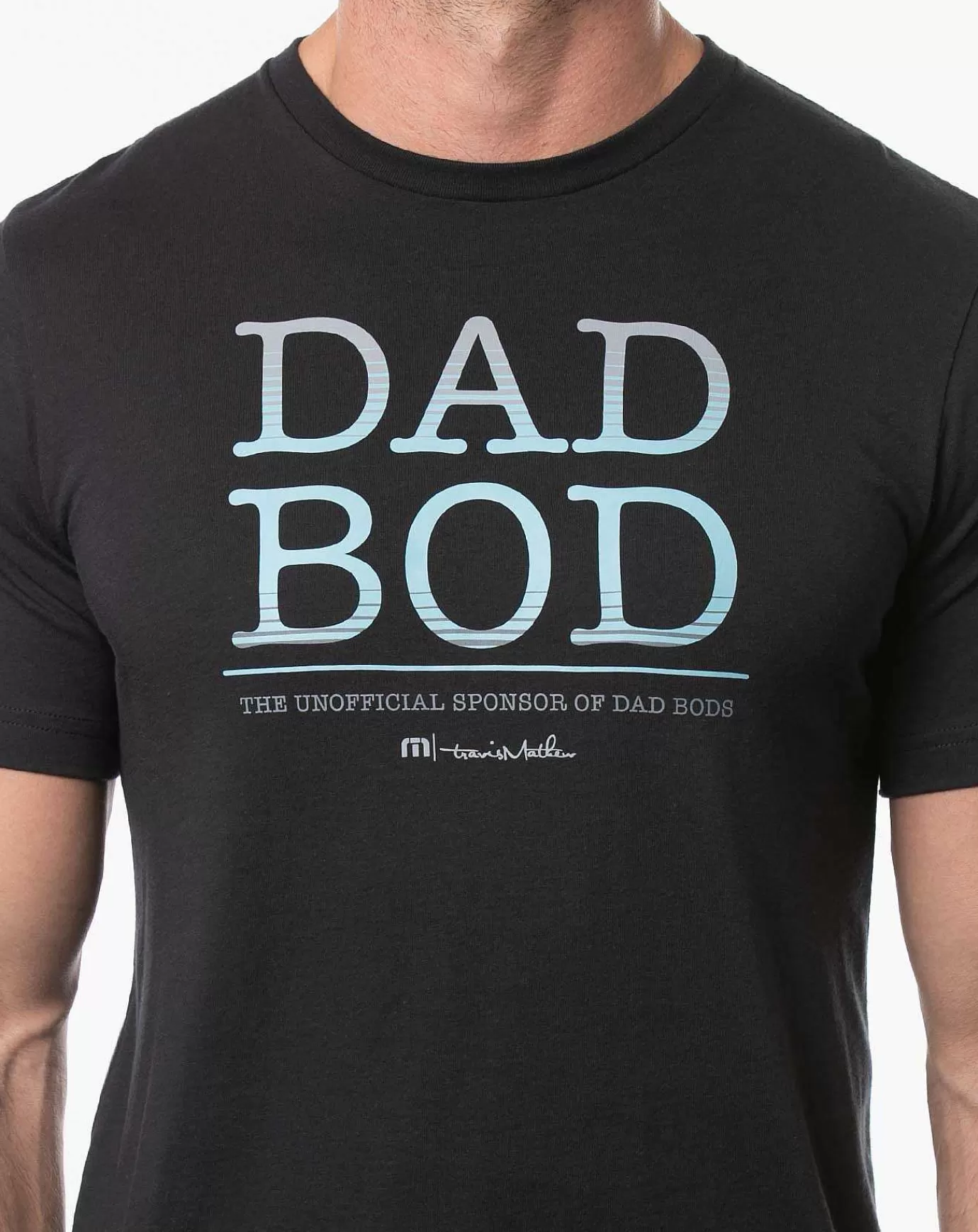 Clearance Travis Mathew Dad Bod 2.0 Tee Black