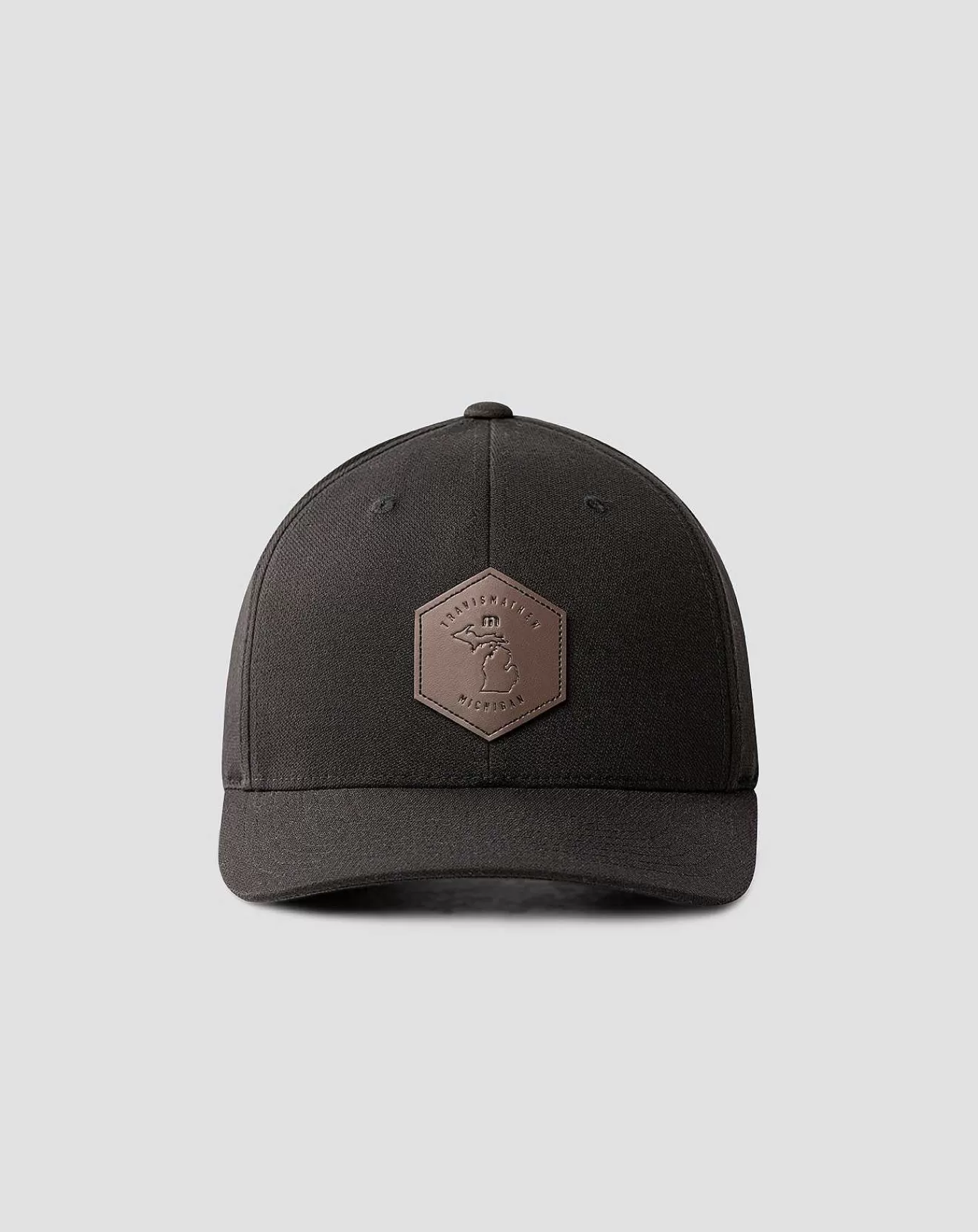 Fashion Travis Mathew Door Wall Snapback Hat Black