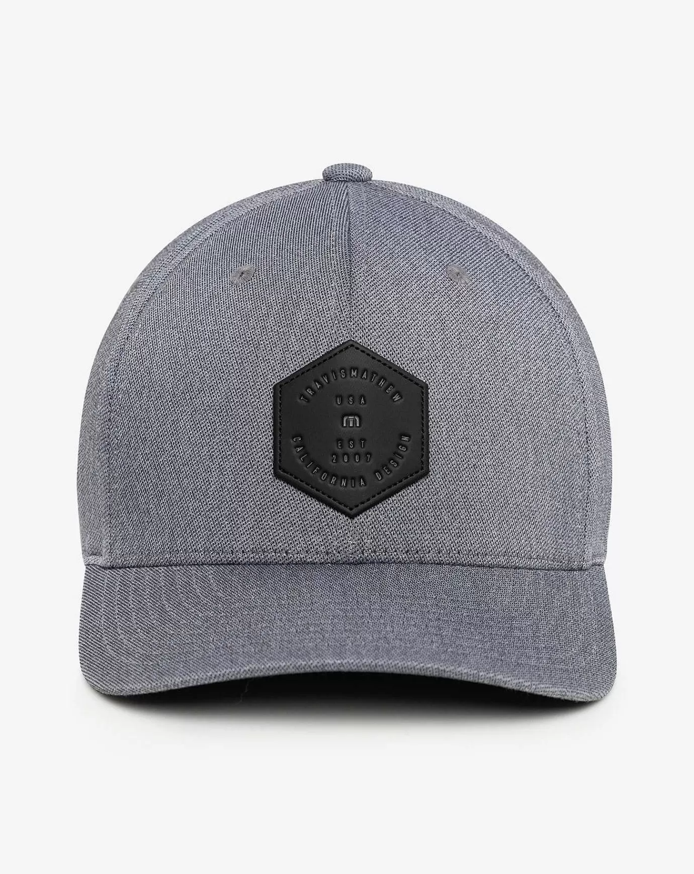 Sale Travis Mathew Dopp Fitted Hat Heather Quiet Shade