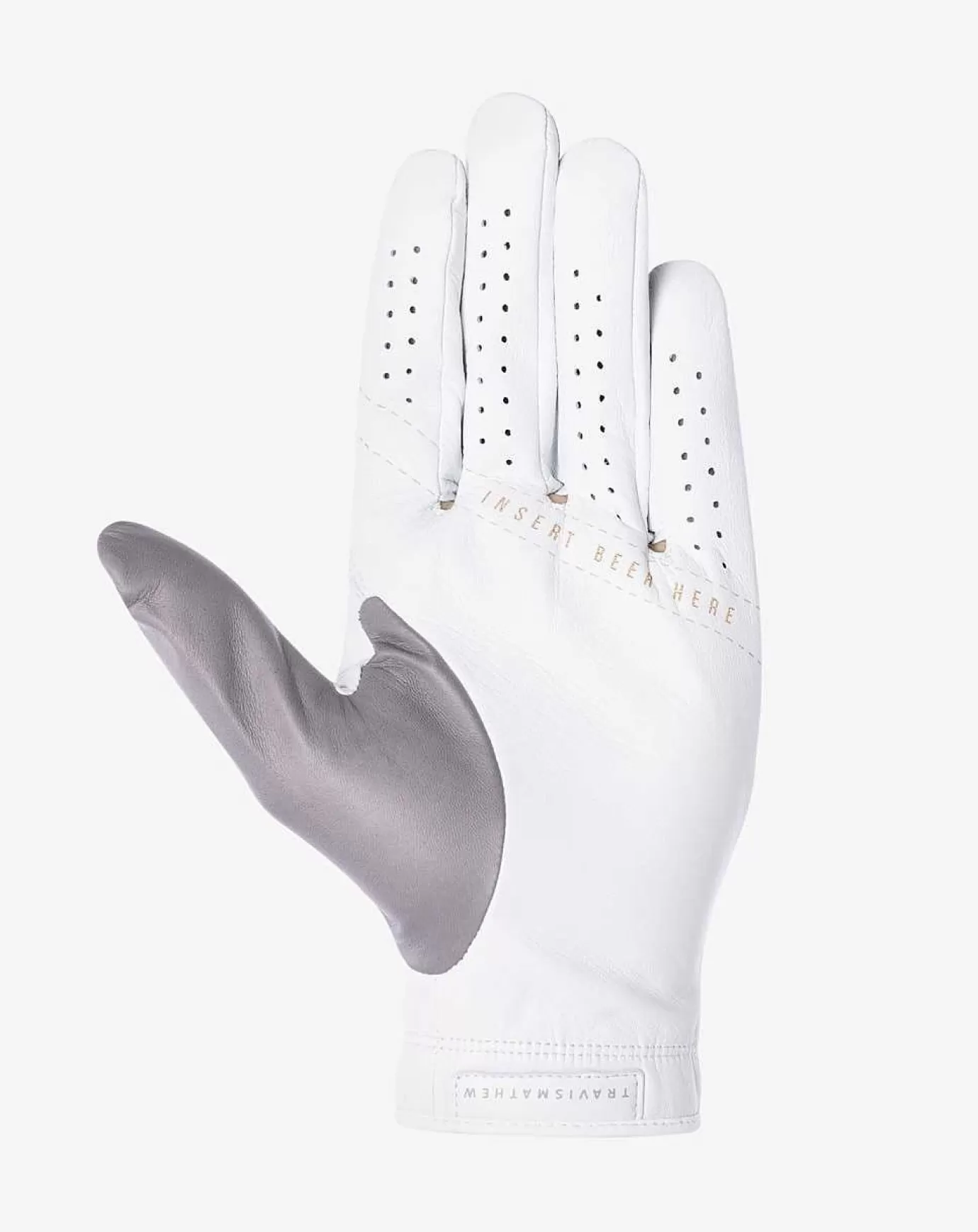 Cheap Travis Mathew Double Me 2.0 Golf Glove White