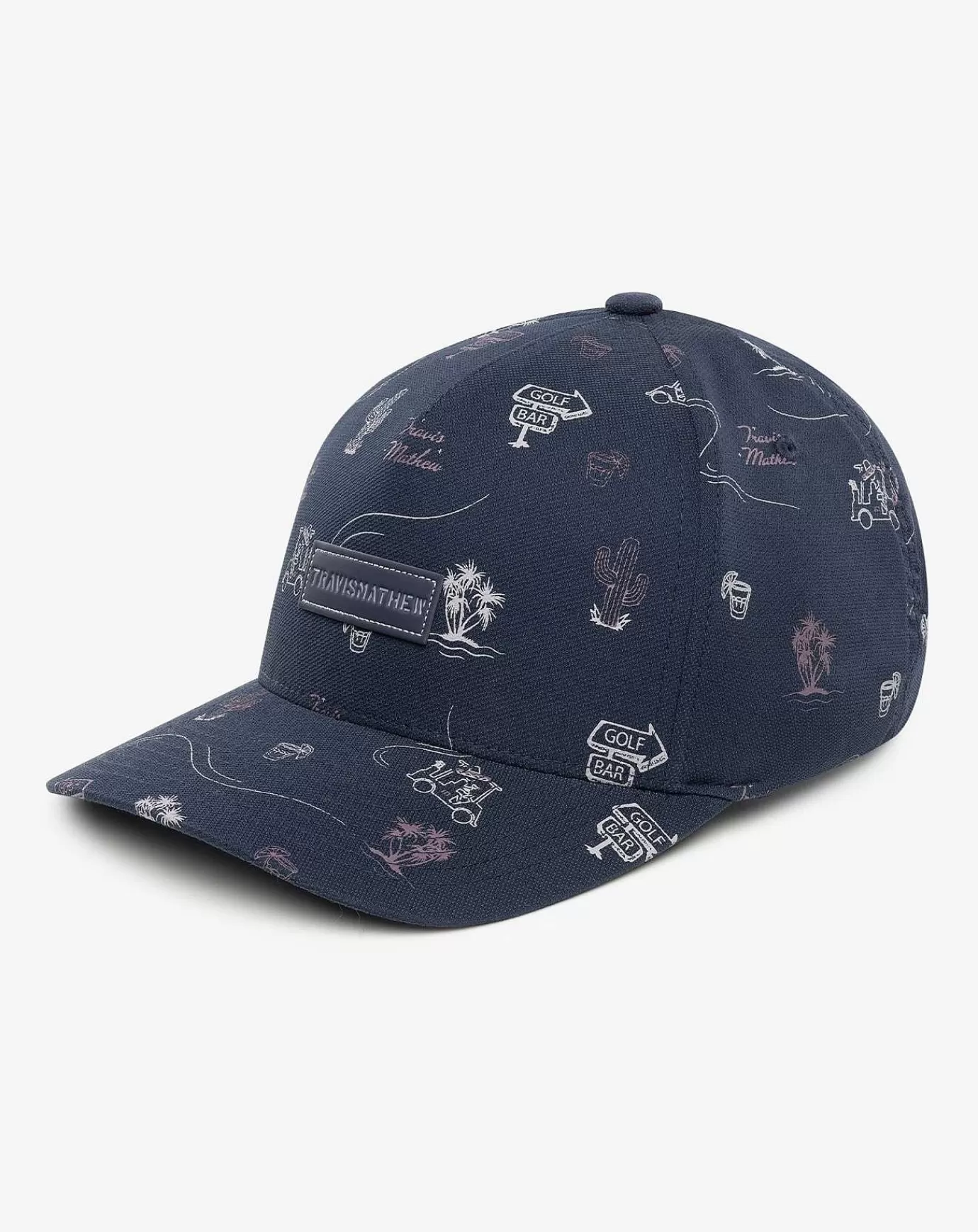 Cheap Travis Mathew Drop In The Ocean Snapback Hat Total Eclipse