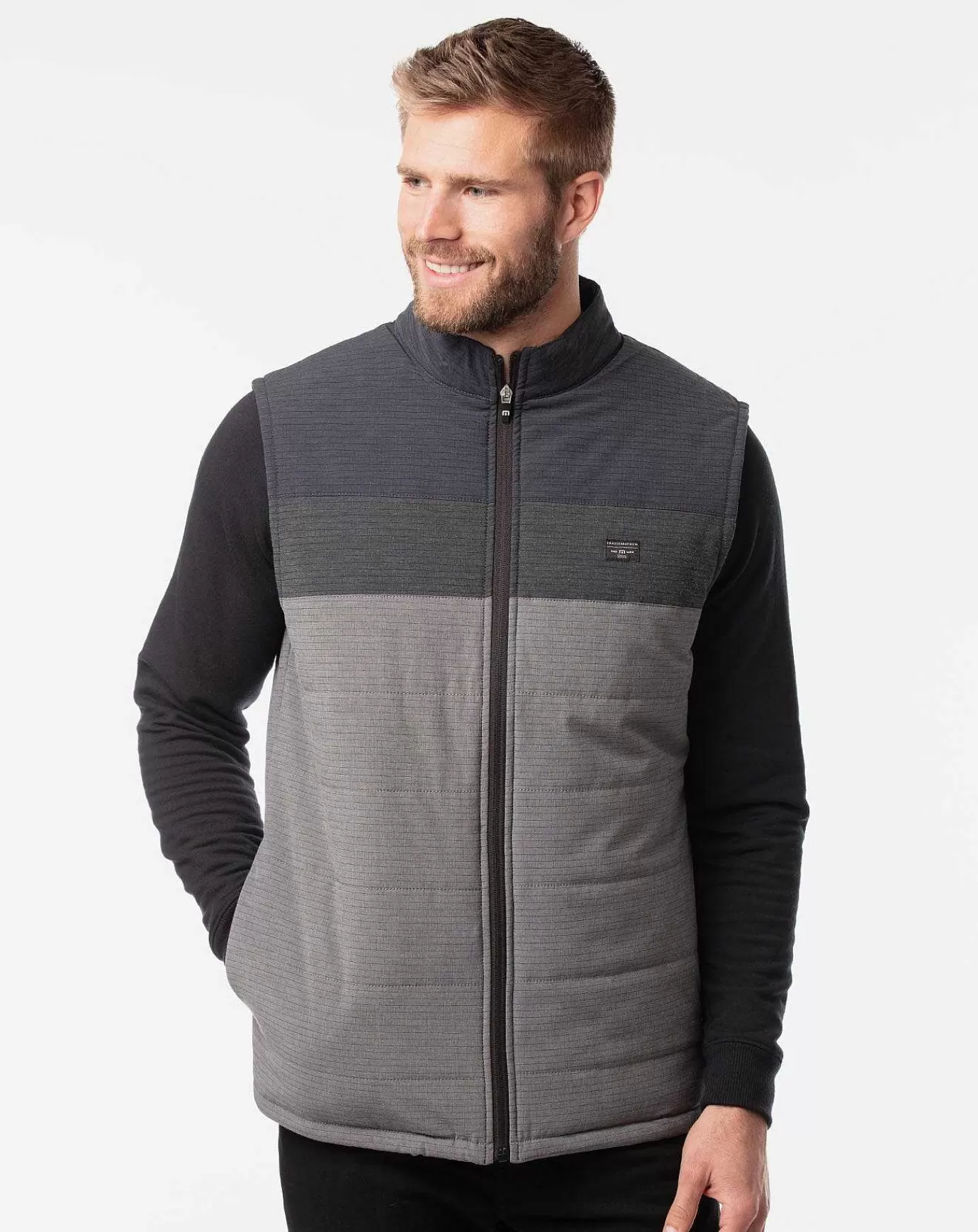 Best Sale Travis Mathew Easy Out Vest Blue Nights