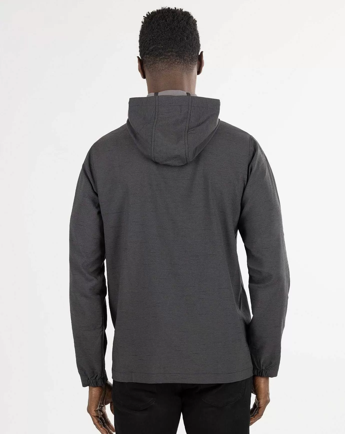 Cheap Travis Mathew Element Of Surprise Full Zip Hoodie Heather Black