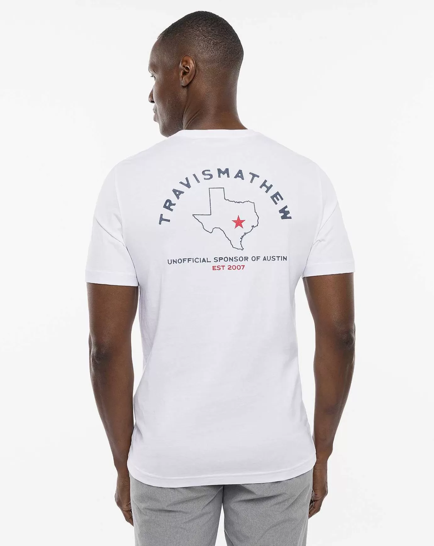 Cheap Travis Mathew Enchanted Rock Tee White