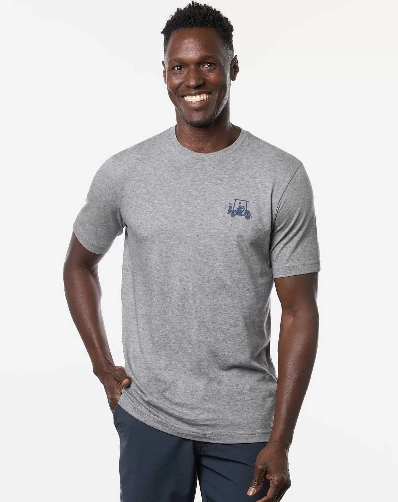 Best Travis Mathew Falltee Tee Heather Grey