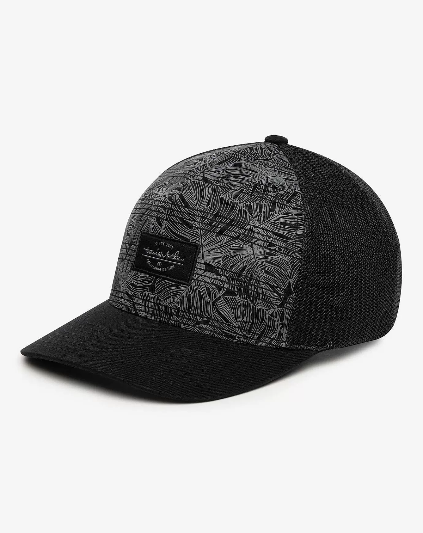 Discount Travis Mathew Far From Shore Snapback Hat Black