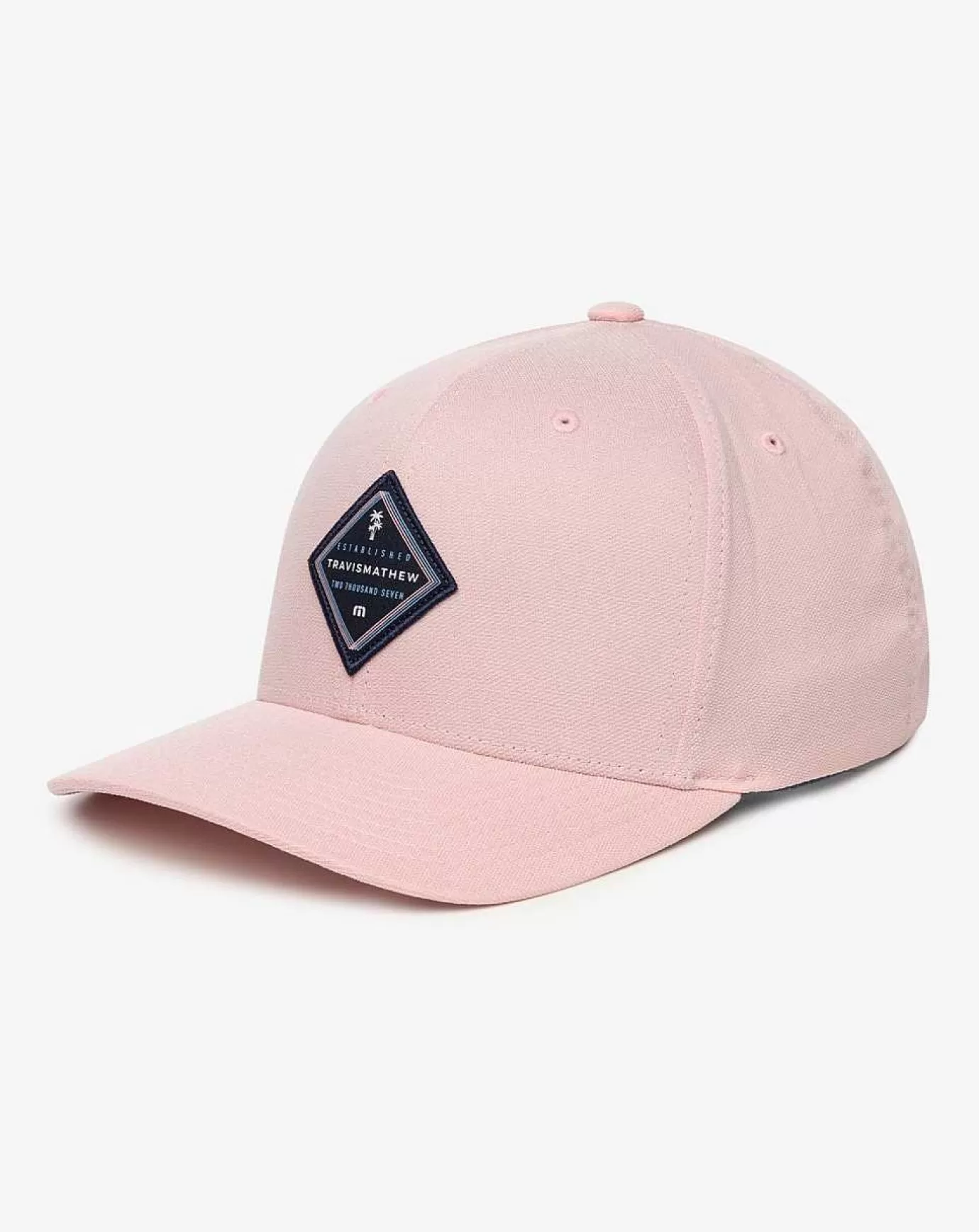 Hot Travis Mathew Fern Grotto Snapback Hat Heather Blush