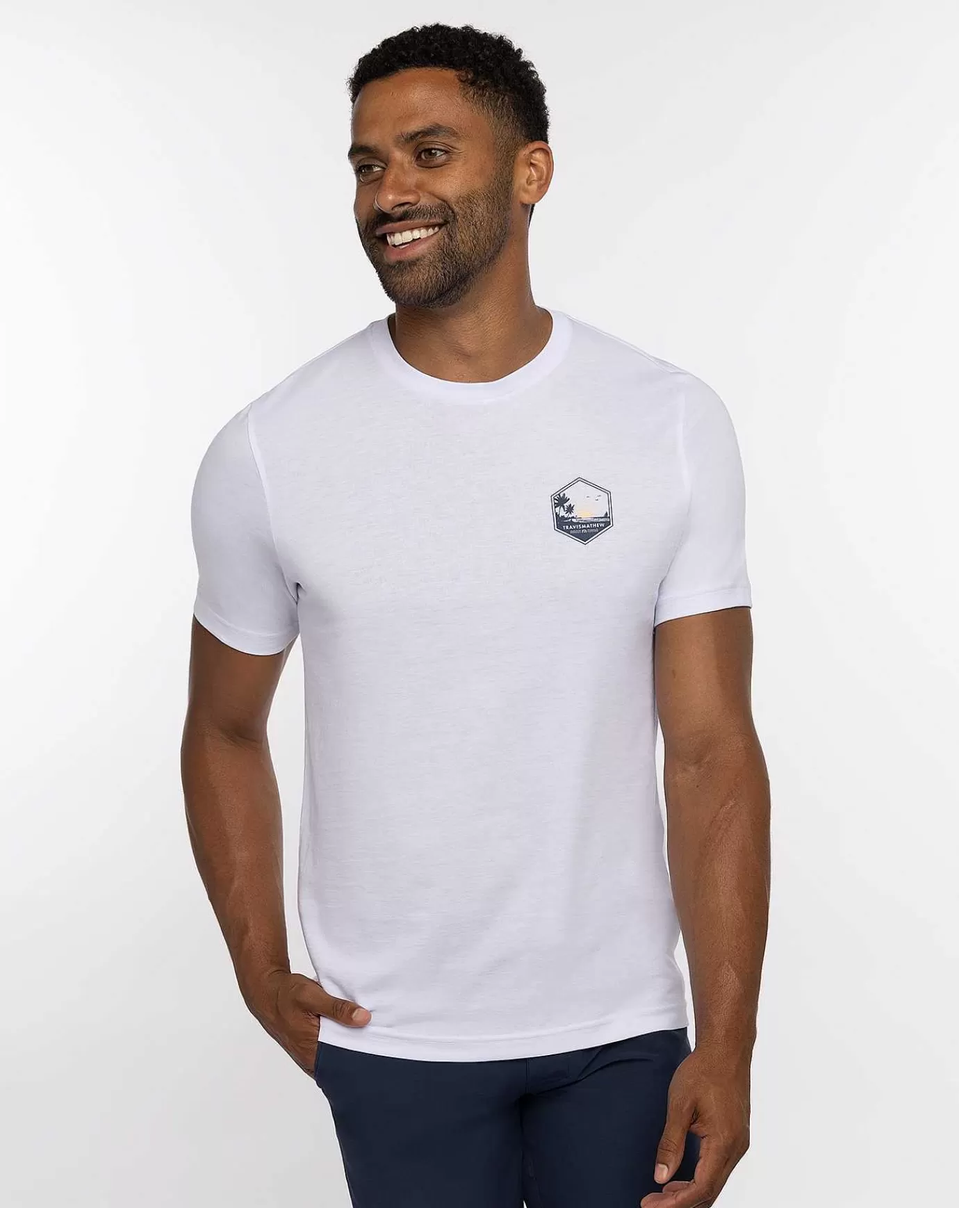 Flash Sale Travis Mathew First Mate Tee White