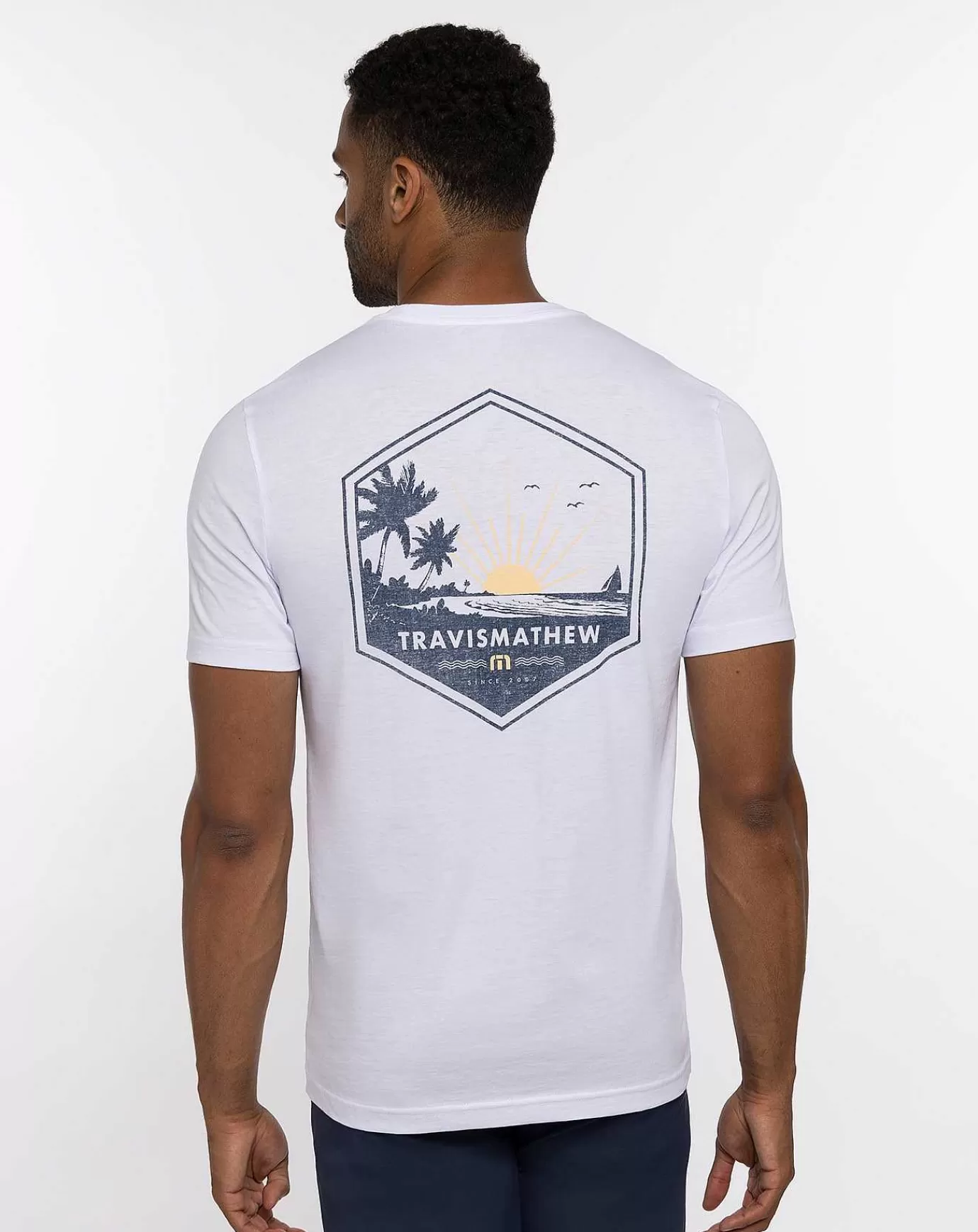 Flash Sale Travis Mathew First Mate Tee White