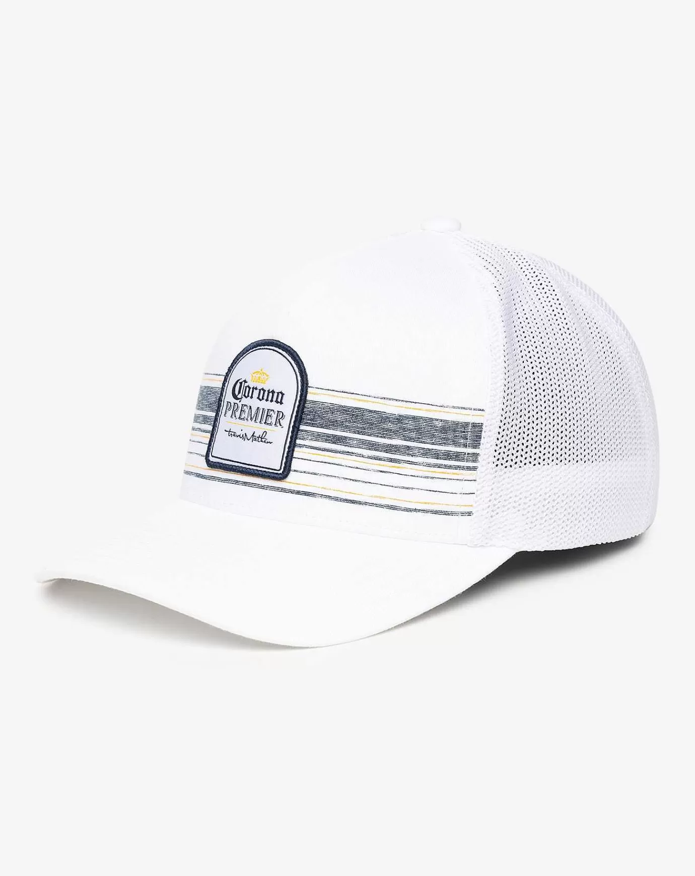 Cheap Travis Mathew Flavor Kick Fitted Hat White