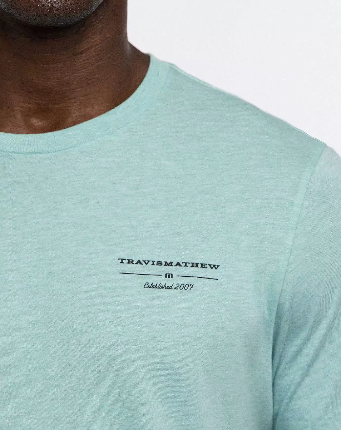 Cheap Travis Mathew Fun To Be Had Tee Heather Turquoise