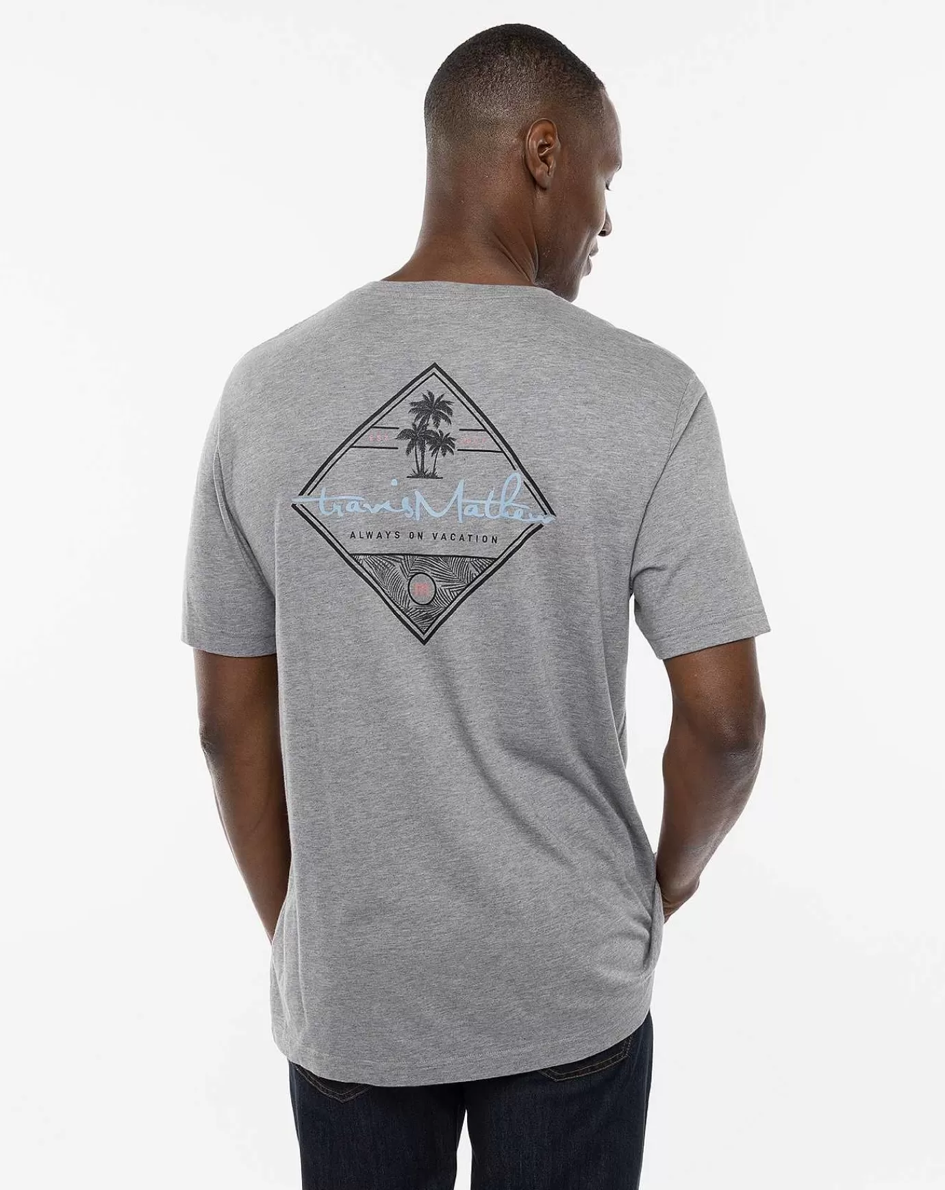 Store Travis Mathew Glorious Morning Tee Heather Grey