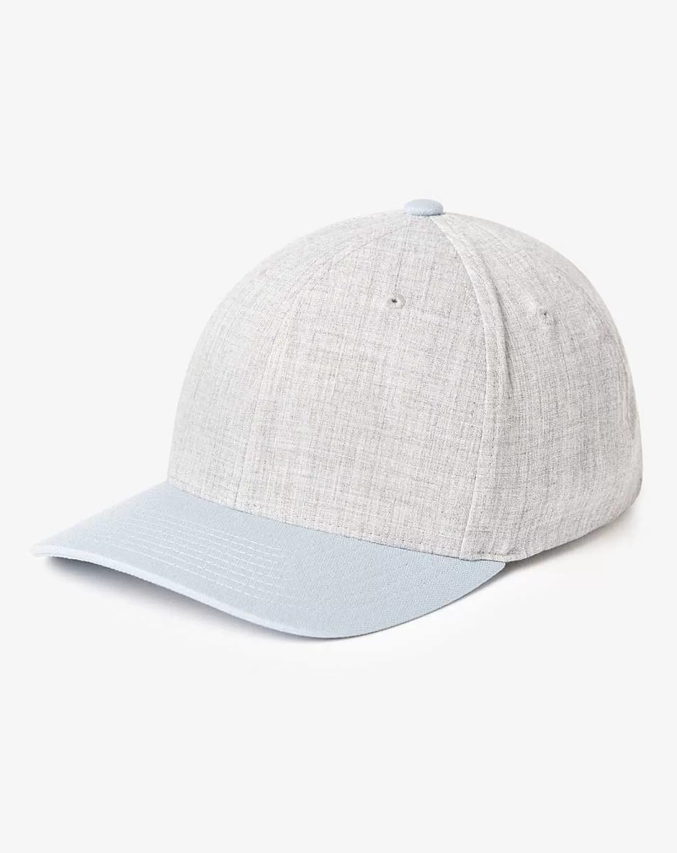 Sale Travis Mathew Go Around Snapback Hat Heather Grey/Light Blue