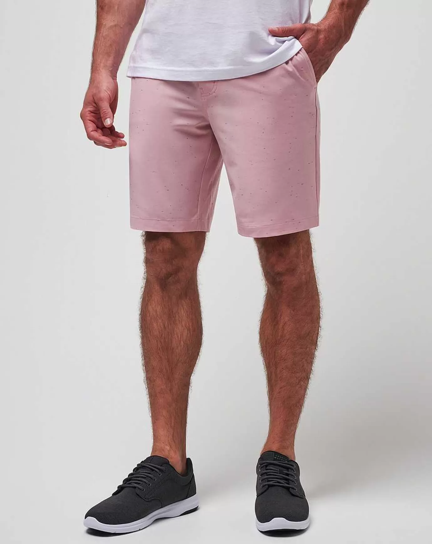 Fashion Travis Mathew Good Fun Short 9In Heather Blush