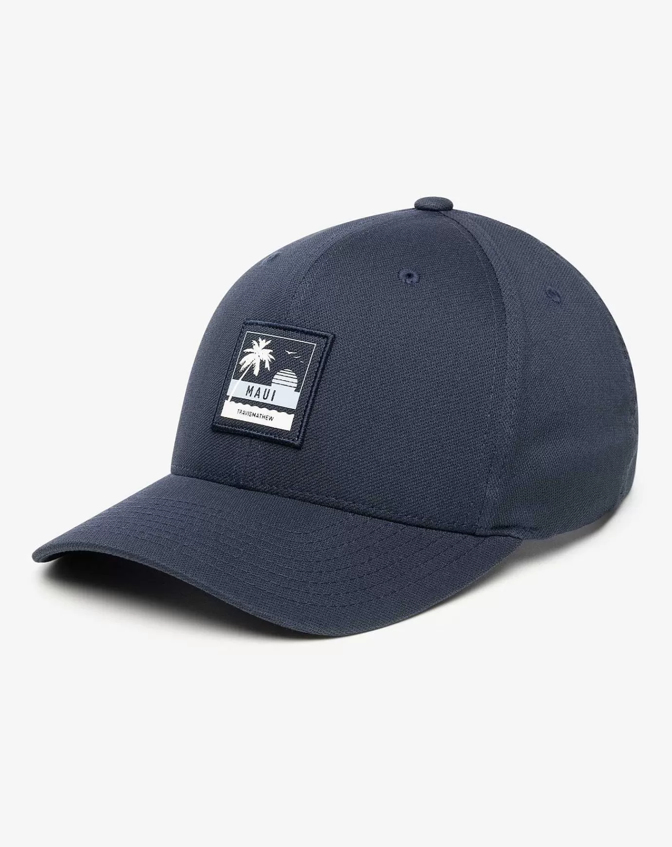 Discount Travis Mathew Grand Illusion Snapback Hat Dark Blue