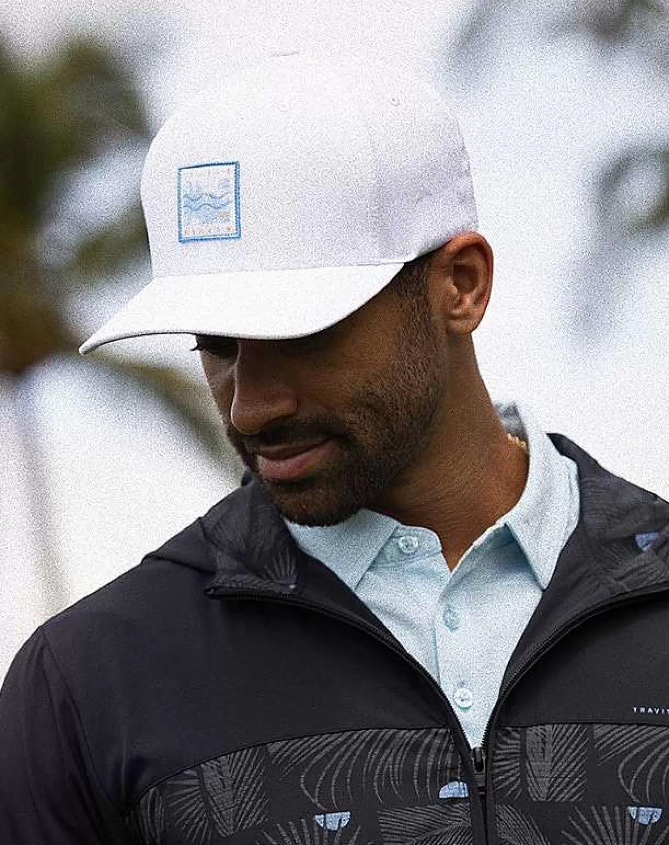 Sale Travis Mathew In The Line Up Fitted Hat White