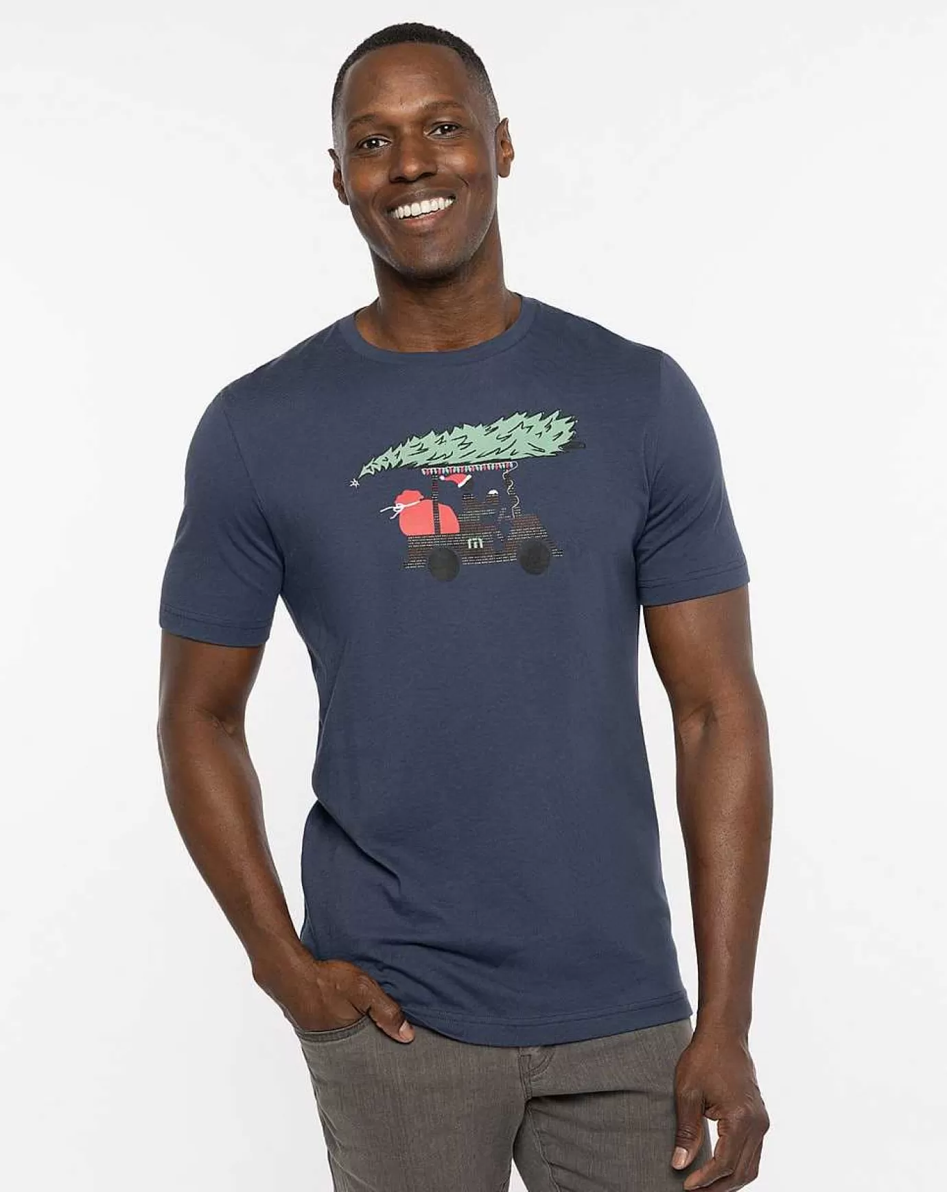 Fashion Travis Mathew Jingle Jangle Tee Mood Indigo